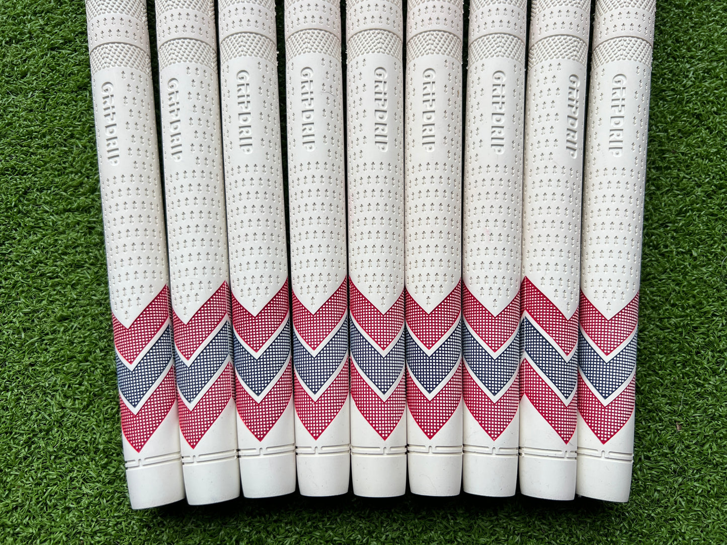 Chevron Swing Grip- White, Red, Blue