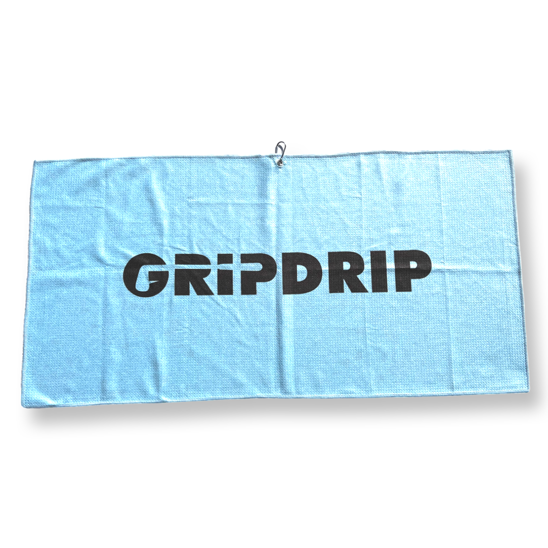 Par 4 Bag Towel- Blue