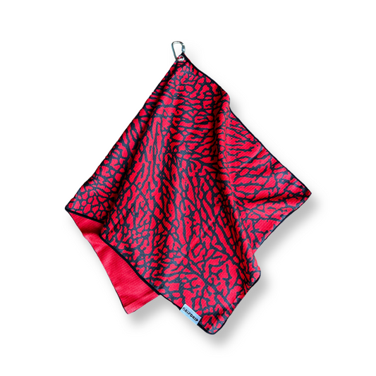 Par 3 Bag Towel - BRED