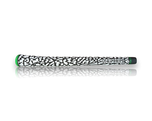 Par 3 Swing Grip - Black, White, Lucky Green