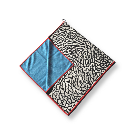 Par 3 Bag Towel- Blue