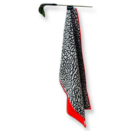 Par 3 - Red - Magnet Towel